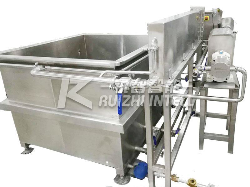 智能鹵煮生產(chǎn)線可以實(shí)現(xiàn)生產(chǎn)過程工藝的全自動化