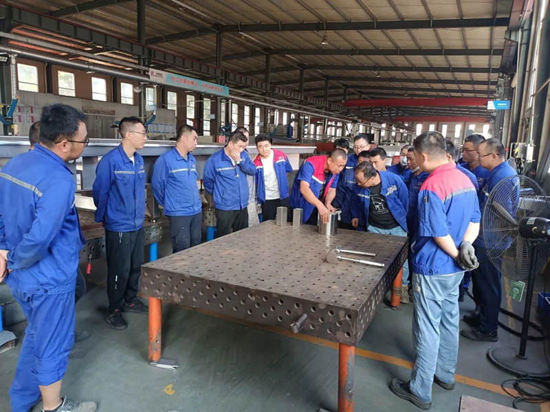 《提升技能，鑄就未來：公司焊工技能培訓(xùn)火熱進(jìn)行》