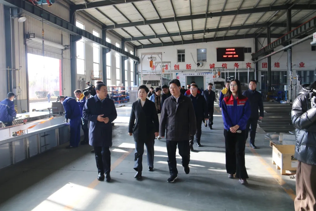 市政協(xié)黨組書記、主席孟慶斌一行赴銳智智能開展調(diào)研指導(dǎo)工作